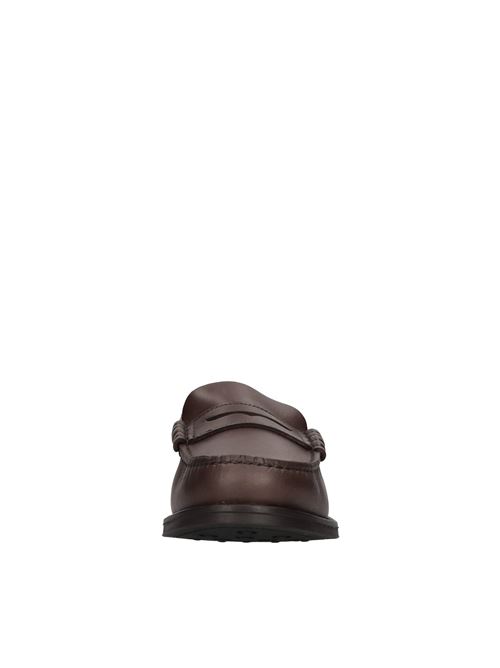 Mocassini in pelle SAXONE | RF14-B PULL UPMARRONE